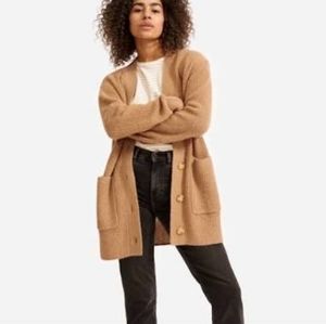 Everlane The Oversized Alpaca Cardigan